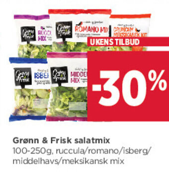 Meny Grønn & Frisk Salatmix tilbud