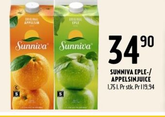Coop Prix Sunniva juice tilbud