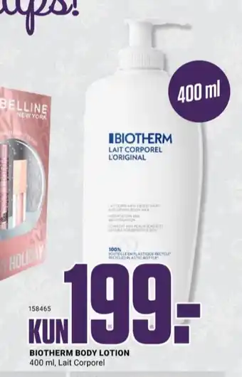 Biotherm bodylotion