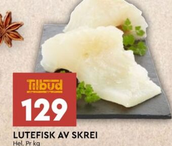 Coop Mega Ukjent lutefisk tilbud