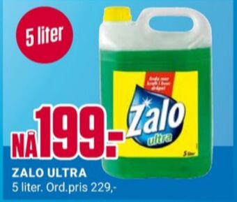 Europris Zalo oppvaskmiddel tilbud