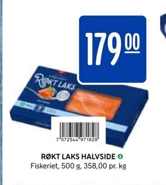 Rema 1000 Røkt Laks Halvside tilbud
