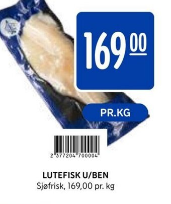Rema 1000 Lutefisk U/Ben tilbud