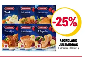 Coop Extra Fjordland Julemiddag tilbud