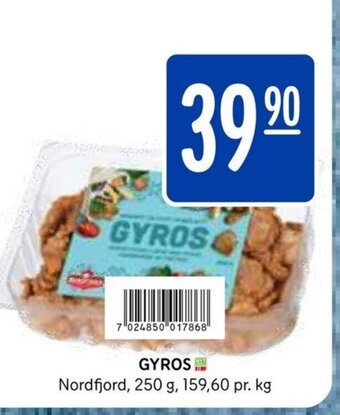 Rema 1000 Gyros Nordfjord tilbud