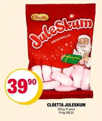 Coop Extra Cloetta Juleskum tilbud