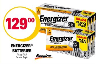 Coop Extra Energizer Batterier tilbud