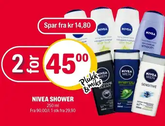 Coop Extra Nivea Shower tilbud