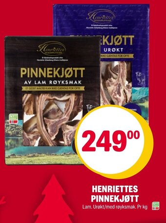 Coop Extra Henriettes Pinnekjøtt tilbud