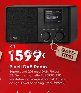 Mekk Pinell Dab Radio tilbud