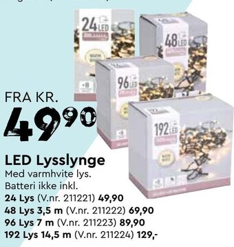 Mekk LED Lysslynge tilbud