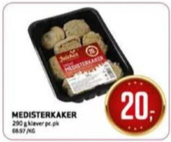 Bunnpris Kløver medisterkaker tilbud