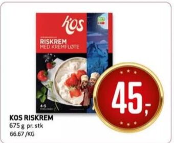Bunnpris Kos riskrem tilbud