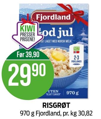 Kiwi Risgrøt tilbud