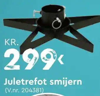 Mekk Juletrefot smijern tilbud