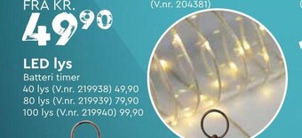Mekk LED Lys tilbud