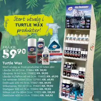 Mekk Turtle Wax tilbud