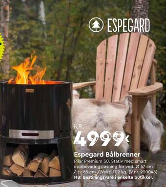 Mekk Espegard Bålbrenner tilbud