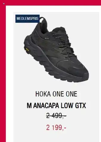 Sport 1 Hoka One One M. Anacapa Low GTX tilbud