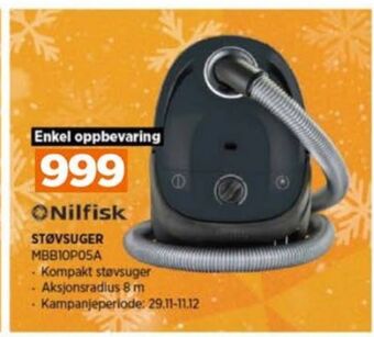 POWER Nilfisk støvsuger tilbud