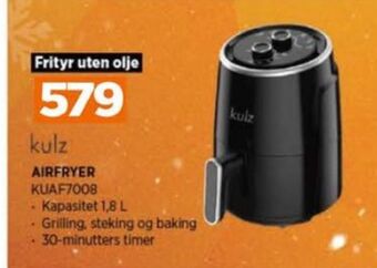 POWER Kulz airfryer tilbud