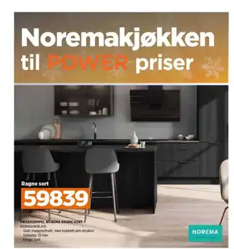 POWER Norema kjøkken tilbud