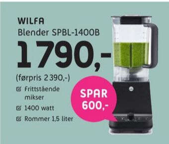 ELON Wilfa blender tilbud