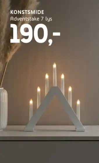 Konstsmide adventsstake