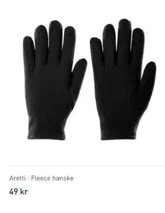 Intersport Aretti . Fleece Hanske tilbud