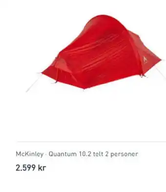 Intersport McKinley . Quantum 10.2 Telt 2 Personer tilbud