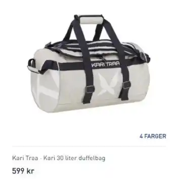 Intersport Kari Traa . Kari 30 Liter Duffelbag tilbud