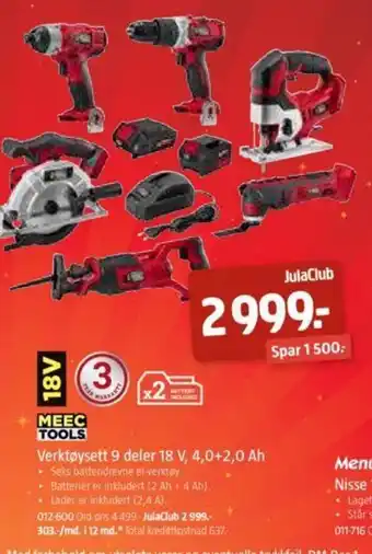 Billig Verktoysett