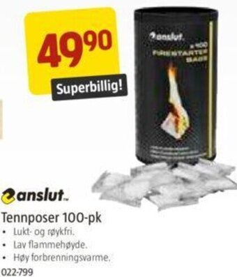 Jula Tennposer 100-pk tilbud