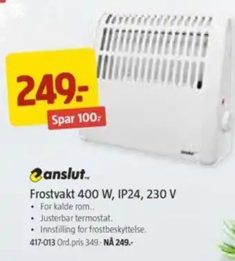 Jula Frostvakt 400W, IP24,230V tilbud