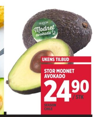 Meny Season avokado tilbud