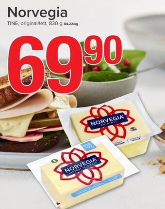 Eurospar Norvegia skæreost tilbud