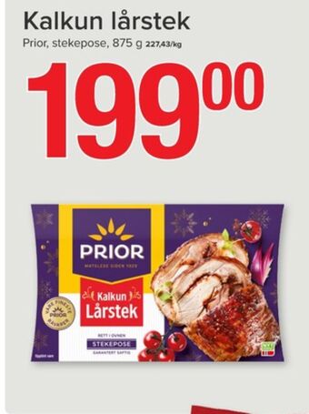 Eurospar Prior kalkunlår tilbud