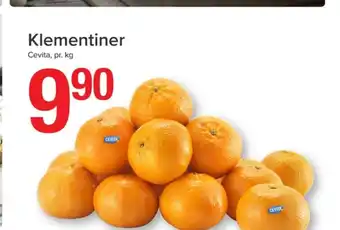 Eurospar Cevita klementiner tilbud