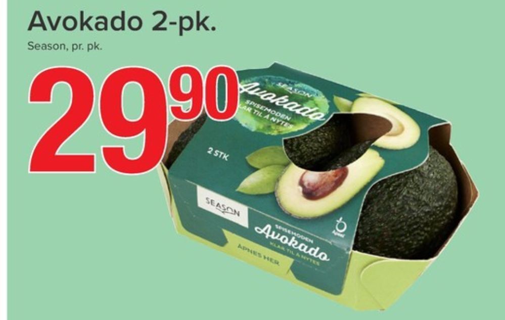Eurospar Ukjent avokado tilbud