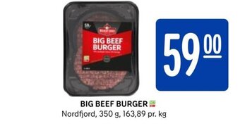 Rema 1000 Big Beef Burger tilbud