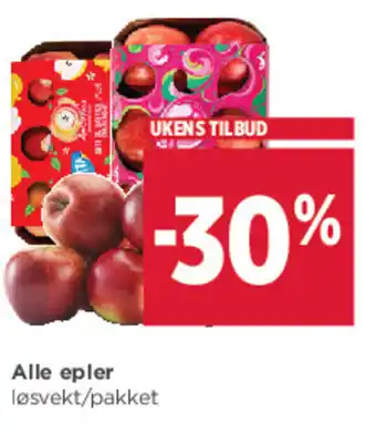 Meny Alle Epler tilbud