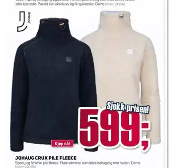 Sport 1 Johaug Crux Pile Fleece tilbud