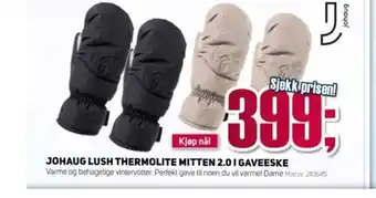 Sport 1 Johaug Lush Thermolite Mitten 2.0 I Gaveeske tilbud