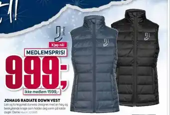 Sport 1 Johaug Radiate Down Vest tilbud