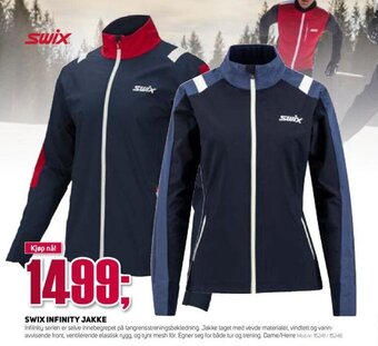 Sport 1 Swix Infinity Jakke tilbud