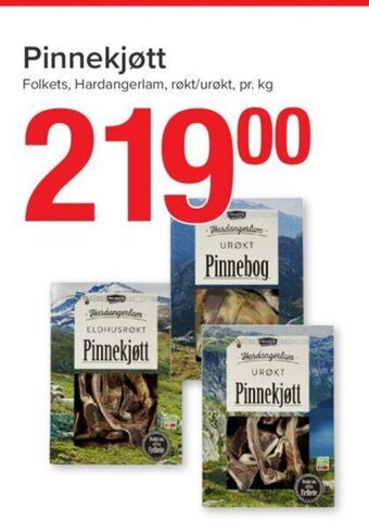 Spar Pinnekjøtt tilbud