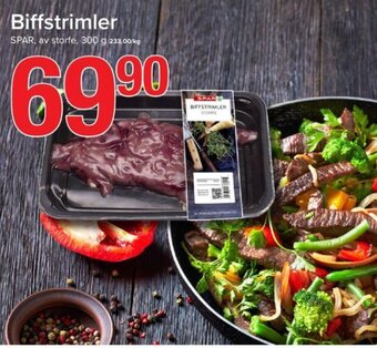 Spar Biffstrimler tilbud