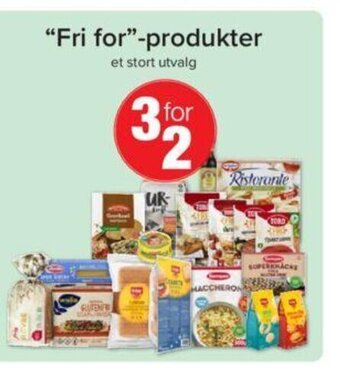 Spar Fri For Produkter tilbud
