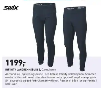 Intersport Infinity Langrennsbukse tilbud