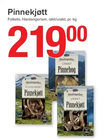 Spar Pinnekjøtt tilbud